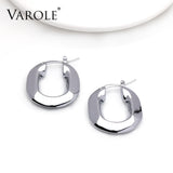 Geometry Hoops Earrings Jewelry Kolczyki