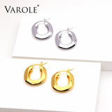 Geometry Hoops Earrings Jewelry Kolczyki