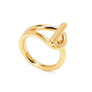 Rope Buckle Rings For Women Anillos Gift