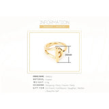 Rope Buckle Rings For Women Anillos Gift