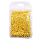 1000Pcs Golden Nail Art Metal 3D Nail Jewelry for Manicure DIY