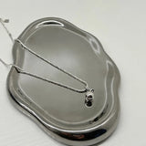 925 Sterling Silver Bead Snake Bone Chain Necklace for Women Girl