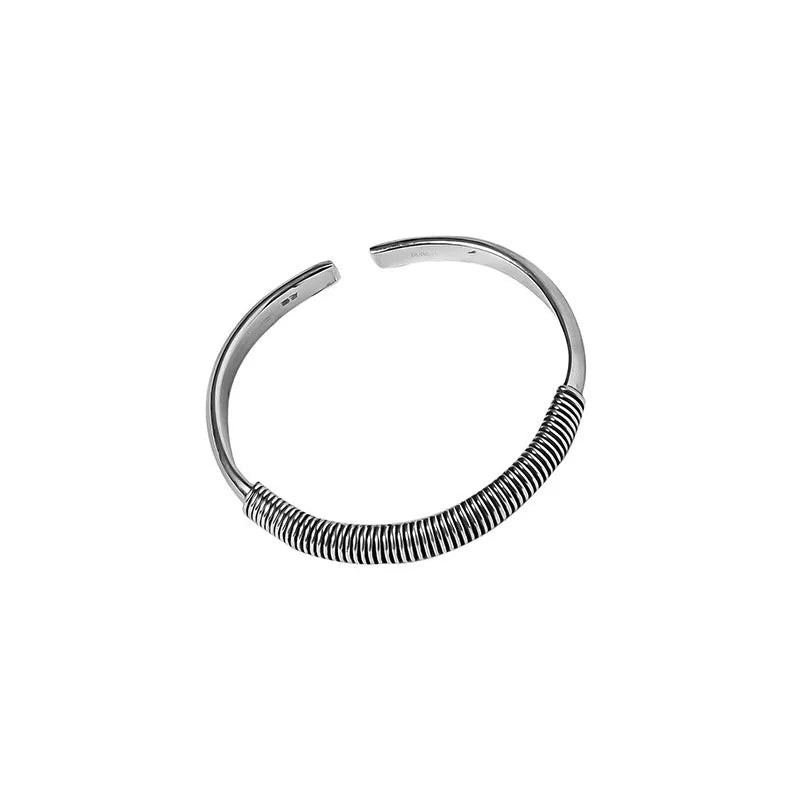 925 Silver Bracelet Hiphop Punk Party Jewelry Women