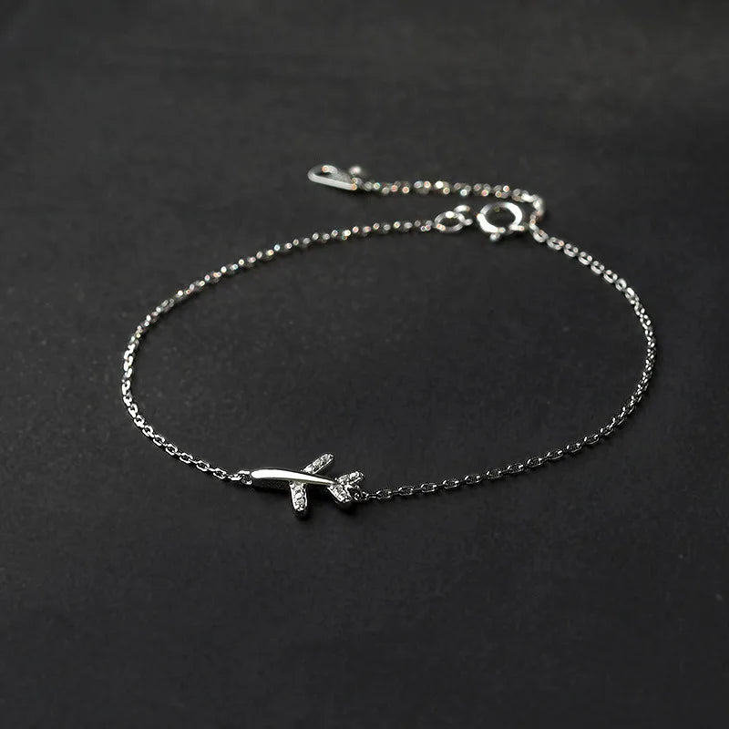 925 Silver Bracelets for Women Zircon Party Jewelry