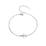 925 Silver Bracelets for Women Zircon Party Jewelry