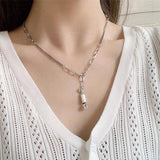 925 Sterling Silver Candy Pendent Necklace For Women