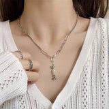 925 Sterling Silver Candy Pendent Necklace For Women