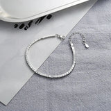 925 Silver Couples Bracelets Geometric String Party Jewelry