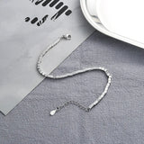 925 Silver Couples Bracelets Geometric String Party Jewelry