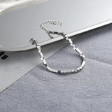 925 Silver Couples Bracelets Geometric String Party Jewelry