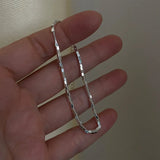 925 Silver Couples Bracelets Geometric String Party Jewelry