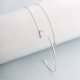 925 Silver Double-layer Bracelet For Women Sweet Temperament Ins Jewelry
