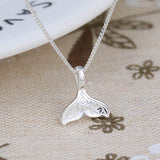 925 Silver Mermaid Tail Necklace for Women