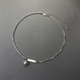 925 Sterling Silver Freshwater Pearl Necklace