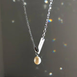 925 Sterling Silver Freshwater Pearl Necklace
