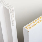 925 Silver Hiphop Necklace Geometric Chain for Women