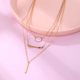 925 Sterling Silver Multilayer Arrow Pendant Necklace Women Sweater Chain
