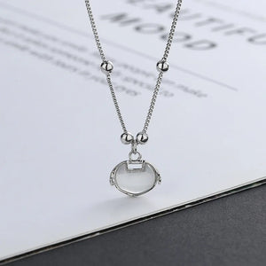 925 Silver Japanese Cloud Wishful Necklace