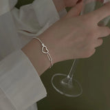 925 Silver Love Gypsophila Bracelet Cold Wind Bracelet Girls Jewelry