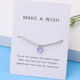 925 Silver Love Heart Bracelet - Birthday Friendship Wish