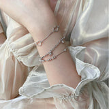 925 Silver Love Heart Bracelet - Birthday Friendship Wish