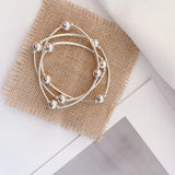 925 Sterling Silver Multi-layer Bracelet for Women