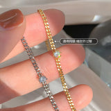 925 Silver Diamond Bracelet for Women, Girlfriend Gift Jewelry