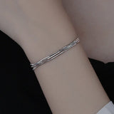 925 Silver 3-layer Small Fresh Bracelet for Women
