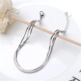 925 Silver 3-layer Small Fresh Bracelet for Women