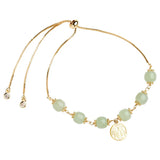 Hetian Jade Bracelet Lucky Character Beading Jewelry Gift