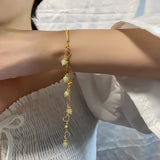 Tassel Love Bracelets for Women's Starlight Hetian Jade Jewelry
