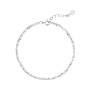 Silver Gypsophila Bracelet for Her