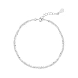 Silver Gypsophila Bracelet for Her