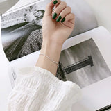 Silver Gypsophila Bracelet for Her