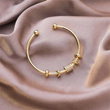 Sterling Silver Cylinder Cuff Bracelet for Girlfriends