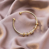Sterling Silver Cylinder Cuff Bracelet for Girlfriends