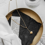 Sterling Silver Heart Necklace For Women Halloween Party