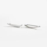 925 Silver Climber Earring Stud Women Fine Jewelry Pendientes