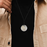 Quartz Constellations Pendants Necklaces Men Women Jewelry