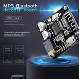 VHM-314 Bluetooth Audio Receiver Board Bluetooth 5.0 Mp3 Lossless Decoder Board