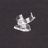 Mini Jewelry Display Storage Plastic Ring Clip Stand