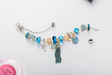 Tassel Charm Bracelets Tortoise Dolphin Shell Beads Pulseras B17078