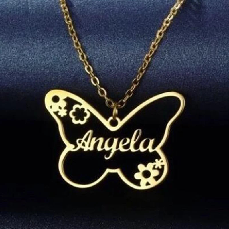 Personalized Stainless Steel Name Necklace