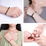 24k Boutique Bean Bead Bracelet Women's Jewelry