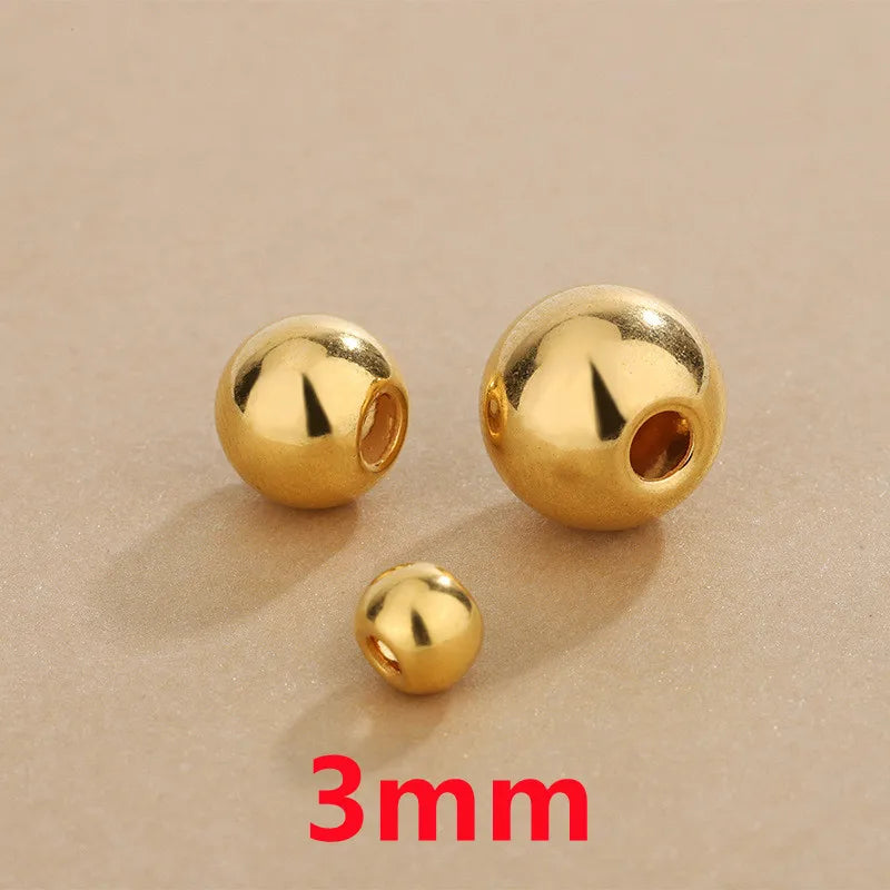 24k Boutique Bean Bead Bracelet Women's Jewelry