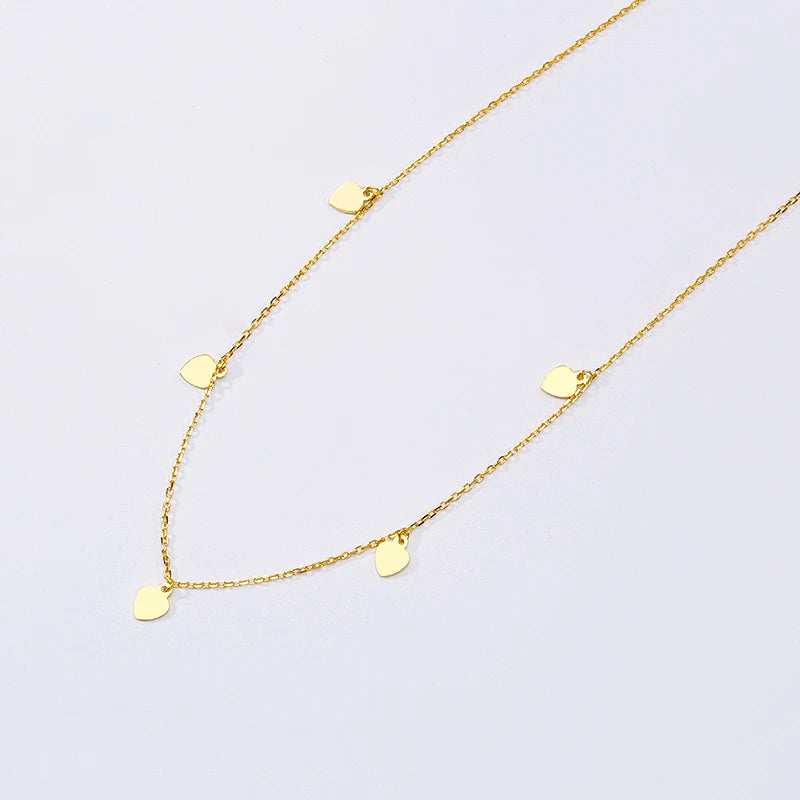 VIVILADYINS 925 Silver Tassel Disc Star Cross Pendant Women Necklace