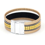 Mosaic Wide Wrap Bracelets & Bangles for Women