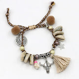 Boho Colorful Beads Shells Bracelets Women