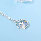 Silver Whale Necklace Ocean Pendant Women's Girl Necklace Gift Jewelry