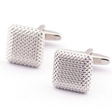 ARRIVAL Men Cufflinks Emboss Spots Pattern Cuff-link